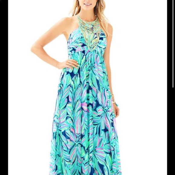 Lilly Pulitzer formal dress - Picture 3 of 4